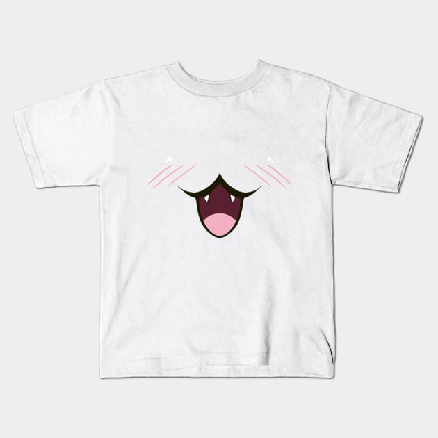 Meow! Kids T-Shirt by CherryCloudsDesigns